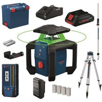 Rotationslaser GRL18V-3-31G mit Akku ProCORE18V 4.0Ah in L-BOXX grün