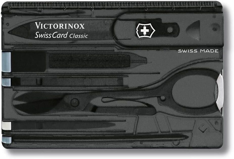 Victorinox  - Swisscard Translucide Black - Accessoire Outillage