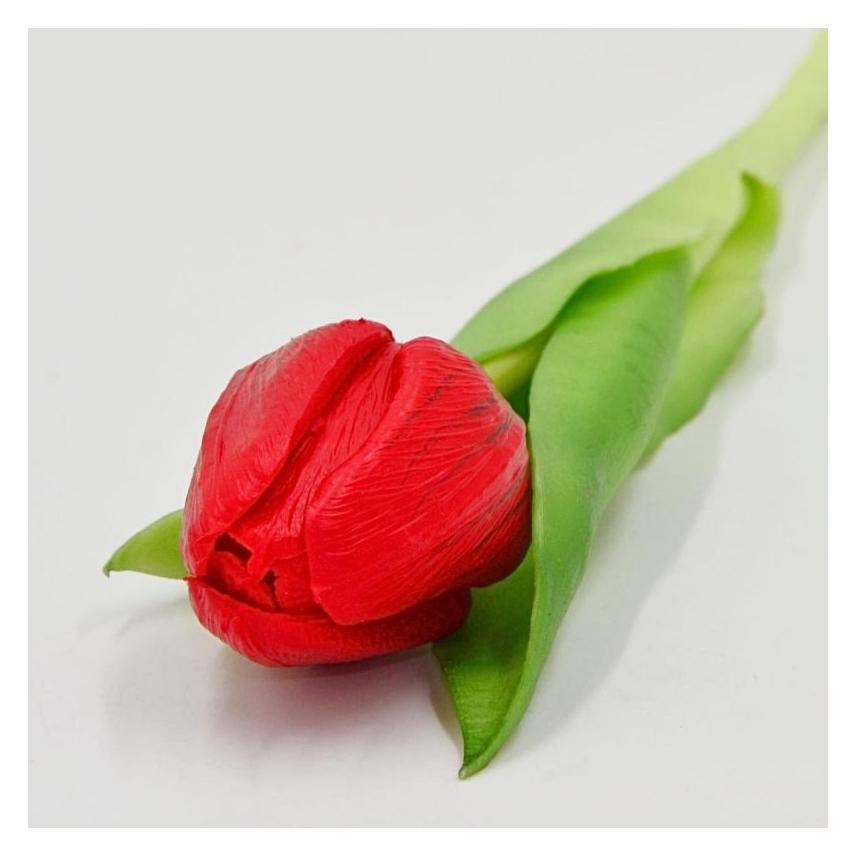 Saska Garden Tulipan Czerwony 31cm Jak żywy Dekoracja Wiosenna (31 cm) (67406367)