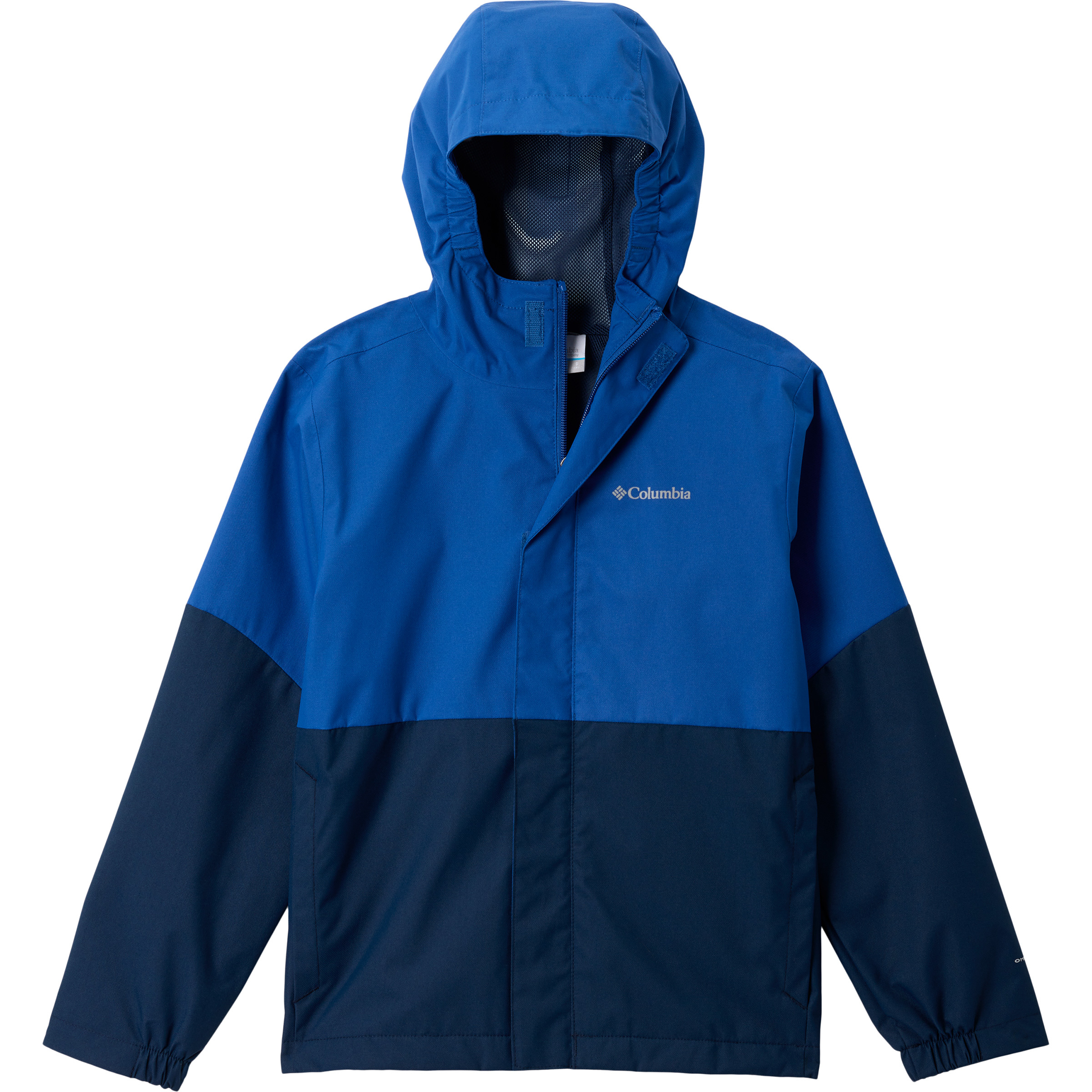 Columbia Hikebound II Kinder Regenjacke blau Größe 140 Camping Wasserdicht