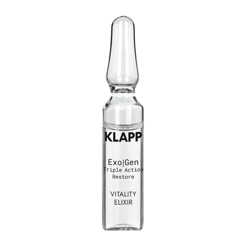Klapp Exo/Gen, Triple Action Restore Vitality Elixir Ampoule,5x2ml A9104