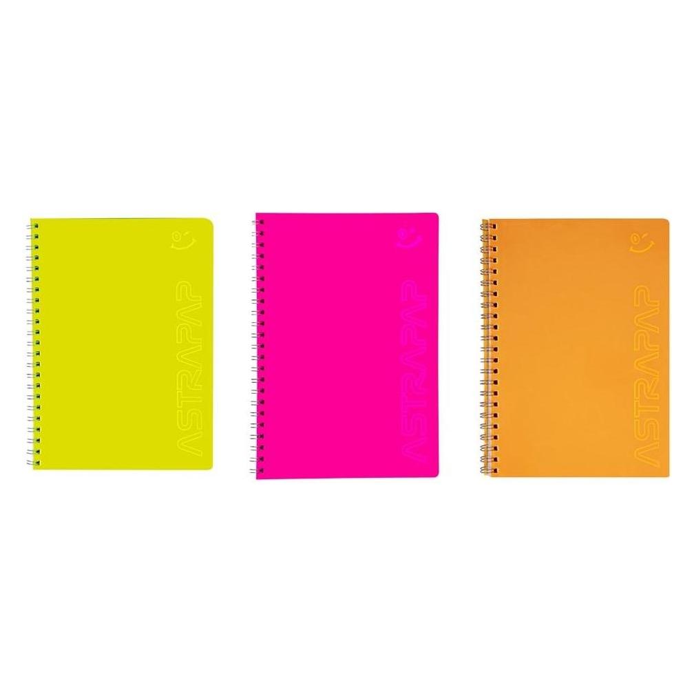 Teka Spiralnotizbuch A4/100K Fluo ASTRA-Linie (A4, Liniert) (47996290)