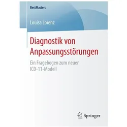 Diagnostik von Anpassungsstörungen, Fachbücher von Louisa Lorenz