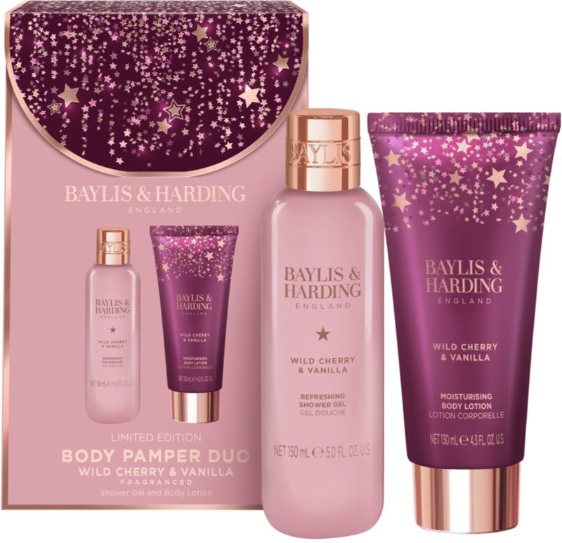 Baylis & Harding Wild Cherry & Vanilla coffret cadeau corps
