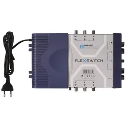WISI DXS0512, TV Zubehör, Schwarz