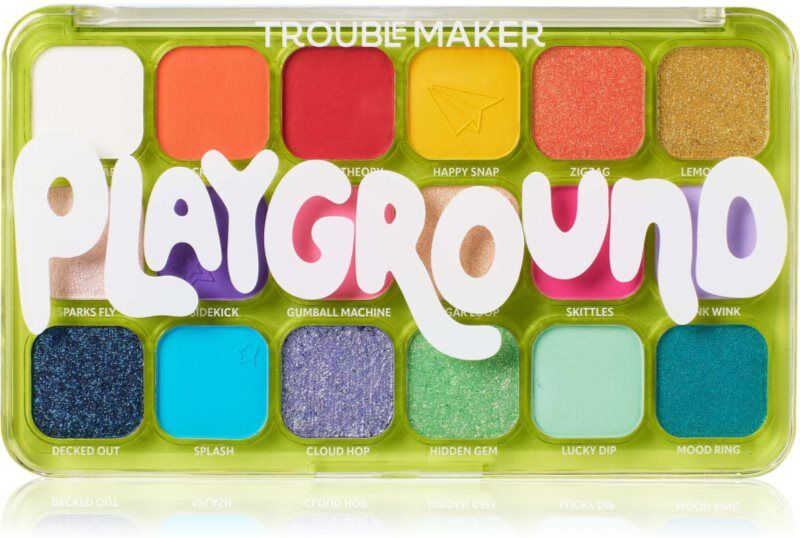 Trouble Maker Big Trouble eyeshadow palette shade Playground 27 g