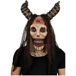 Ghoulish Gehörnter Albtraum Dämonenmaske