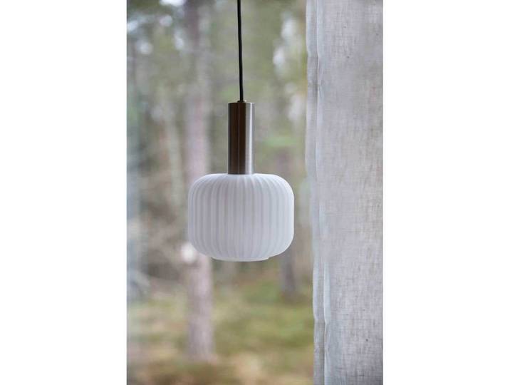 Sober Suspension Small Steel/White - Markslöjd - Salon / séjour - Verre