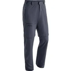 MAIER SPORTS Herren Hose Latit Zip M He-Zip Off Hose el., Größe 48 in Blau Blau