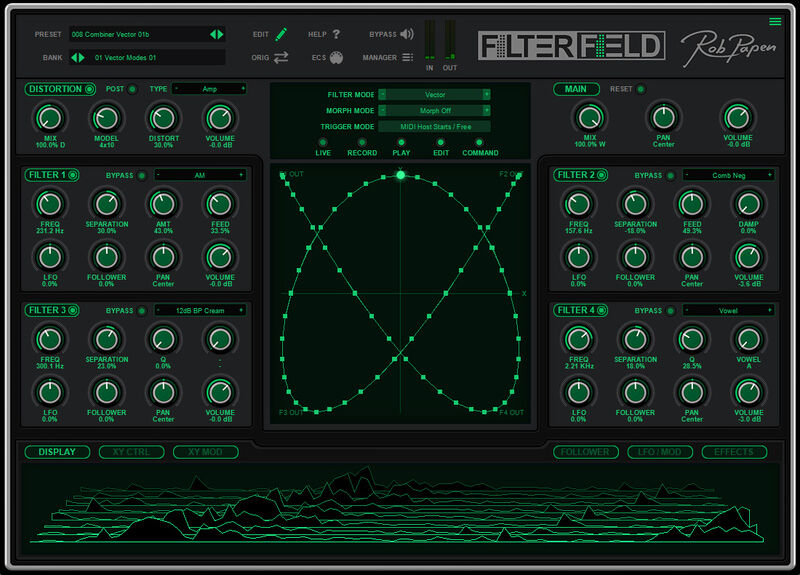 Rob Papen FilterField
