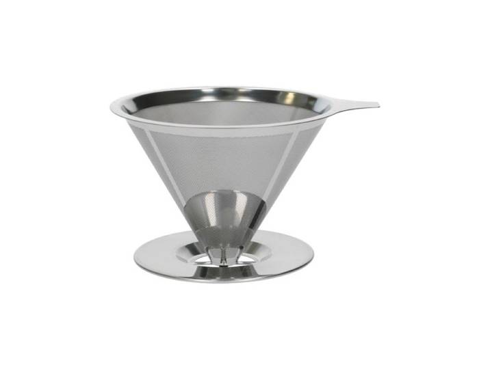 Koffiefilterhouder, rvs, 2 - 4 kopjes