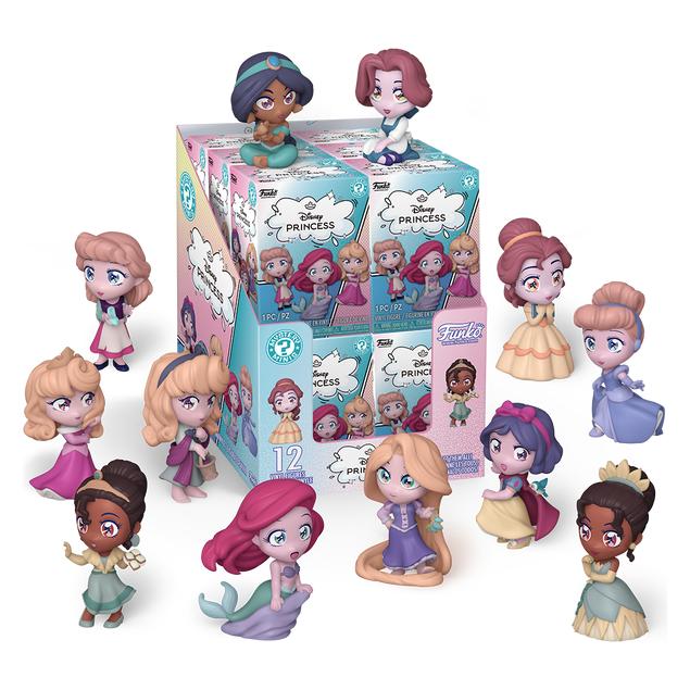 Funko Disney présentoir Mystery Minis figurines Princess Manga- 5 cm (12) (68335)