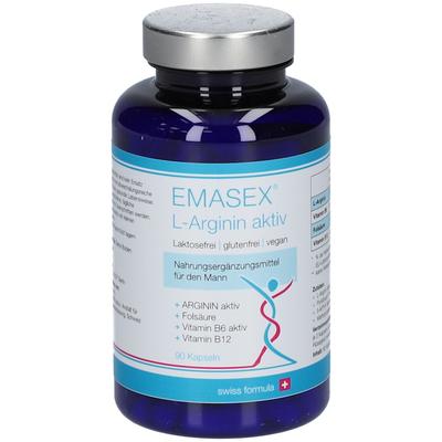 Emasex L-Arginin aktiv Kapseln 90 St