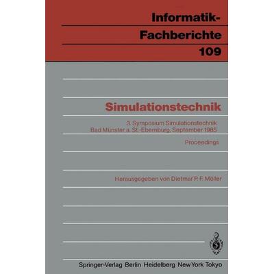 Simulationstechnik, Taschenbuch von , Springer Berlin, 978-3-540-15700-7