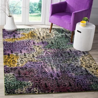 SAFAVIEH Watercolor Konny Modern Abstract Rug