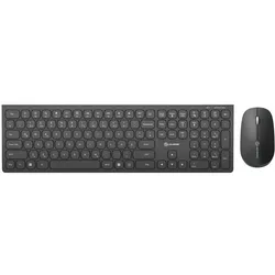 ALOGIC ASKBT3WC-DE Tastatur Maus enthalten Heimbüro RF Wireless + Bluetooth QWERTZ Deutsch Schwarz