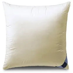 billerbeck Kopfkissen Elegance 80 x cm Baumwolle Beige Champagner