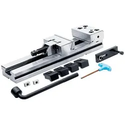 Pramet, Schraubstock + Zwinge, Przisionsschraubstock ISO MVM-ATI.125.410 Gesamt-L. 345mm mechanisch