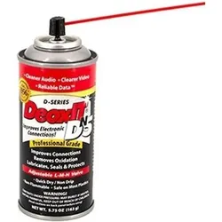 Cai Caig DeoxIT DN5S-6N Kontaktspray mit Mikrofasertuch, Reinigungsmittel, Mehrfarbig