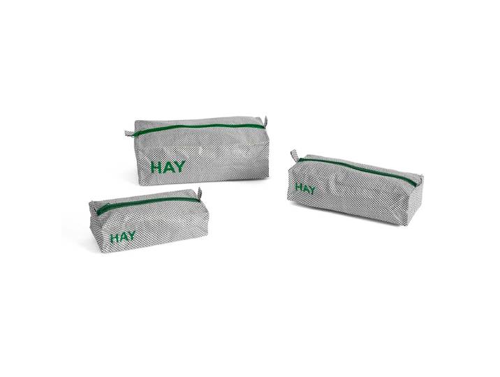 HAY - Candy Mono Kulturbeutel, box, grau (3 Stück)