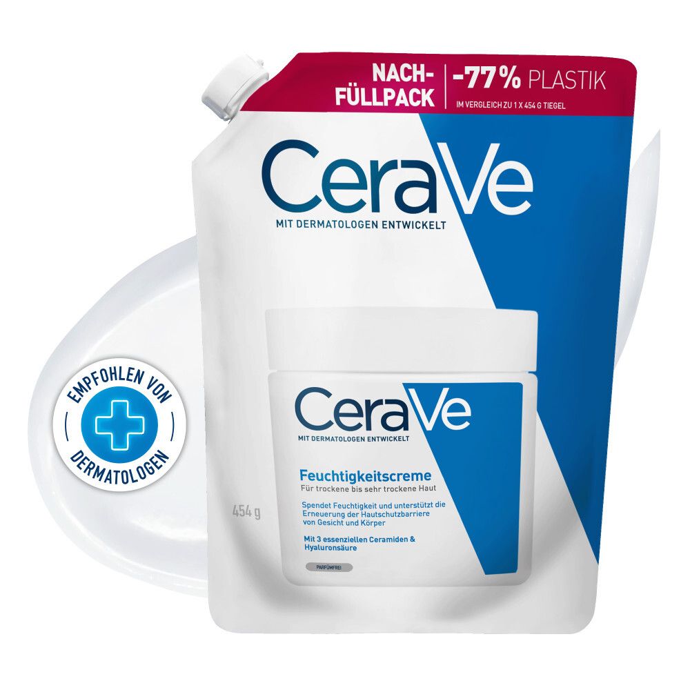 Cerave Feuchtigkeitscreme Nachfüllpack 454 g Creme