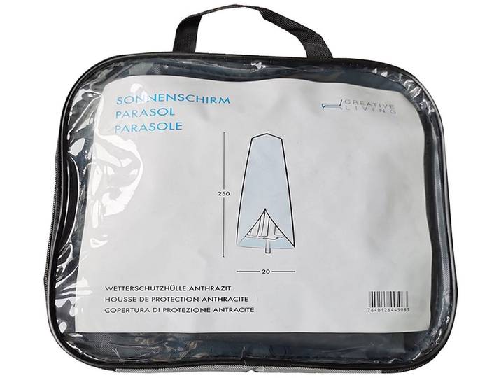 Schutzhülle für Sonnenschirm COVER UMBRELLA 250CM Grau