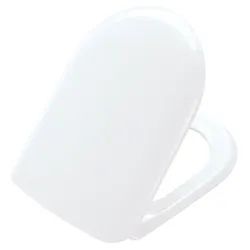 Pressalit WC-Sitz 104030-B33999M edelweiß, Festscharnier B33, Edelstahl, mit Deckel, Standard