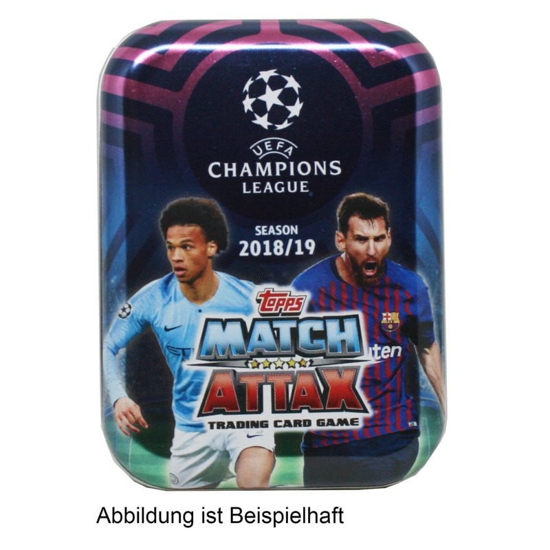 Topps Champions League 2018/19 Trading Cards - 1 kleine doos (willekeurige selectie) - Duits