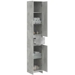 vidaXL, Badezimmerschrank, Badezimmerschrank (33 x 30 x 190 cm)
