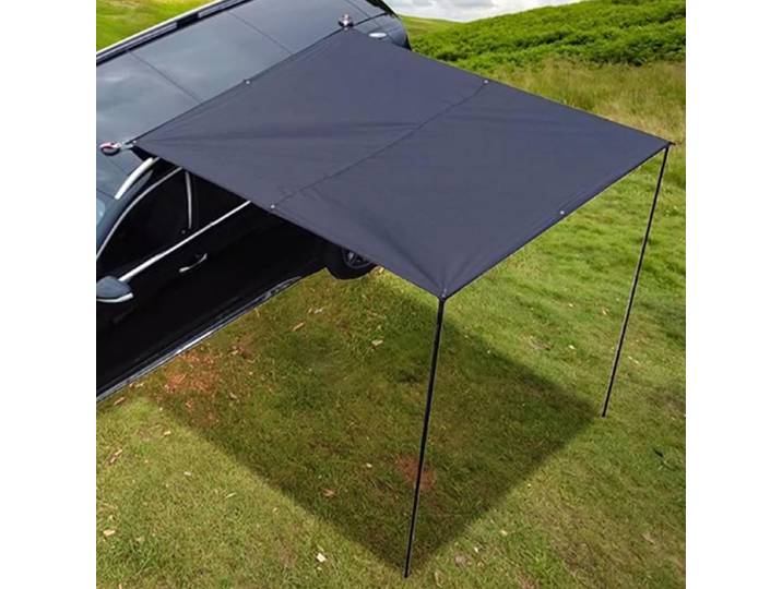 Tente de camping pour voiture avec auvent latéral, idéale pour le camping, la randonnée et l'utilisation en voiture
