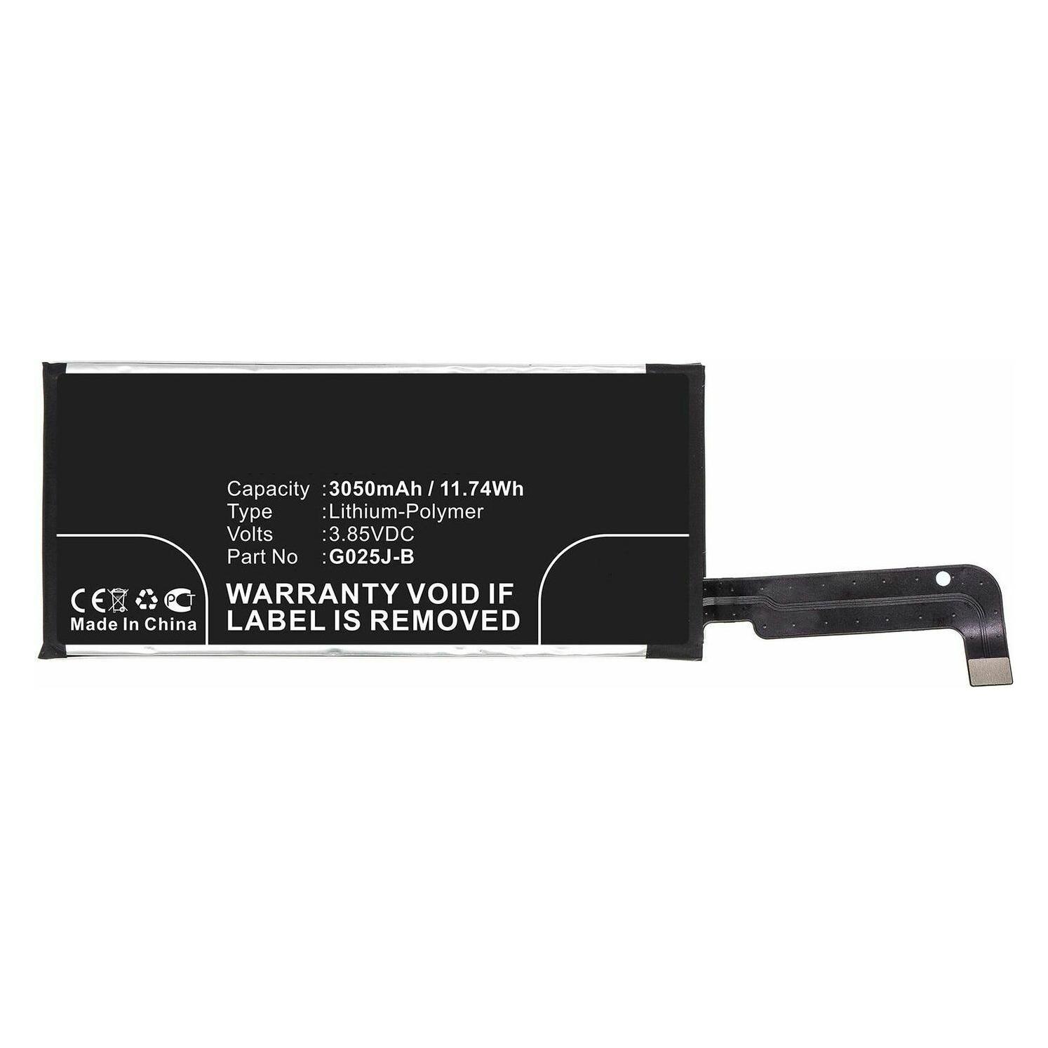 CoreParts Battery for Mobile, SmartPhone (3050 mAh) (MBXMP-BA1363)