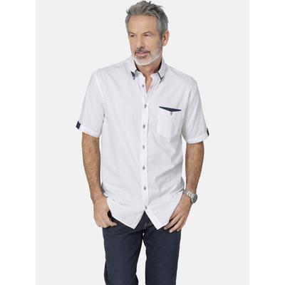 Businesshemd BABISTA "Kurzarmhemd STEFZITE", Herren, Gr. XXL, weit, weiß, Obermaterial: 100% Baumwolle CO., Hemden