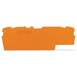 Wago 2002-1892 Abschluss- und Zwischenplatte,1 mm dick,orange 20021892  - 25 Stück