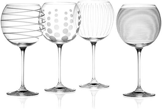 Mikasa Cheers Set Of 4 Balloon Glasses