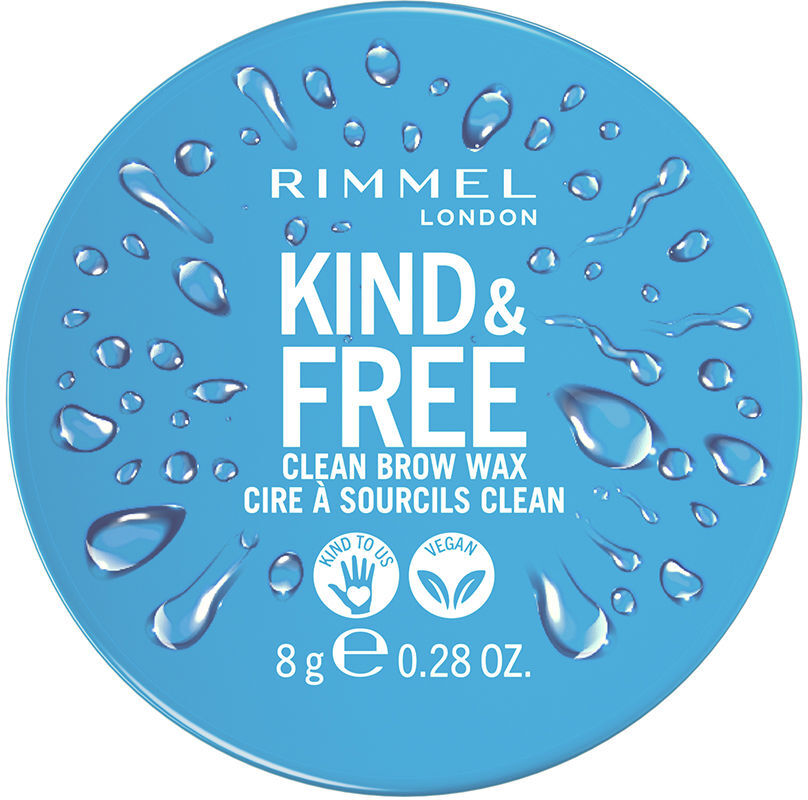 Rimmel London Kind & Free clean brow wax #001-clear