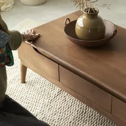 Couchtisch aus massivem Mangoholz Gabrielle