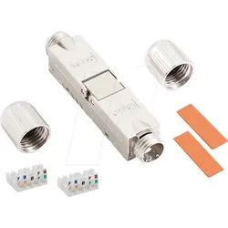 LOGILINK MP0073 - Feldkonfektionierbarer Kabelverbinder, Cat.6a
