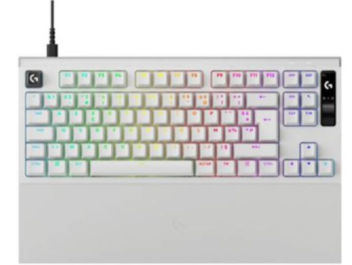 Logitech - Clavier Gamer Pro X 2 Rapid Blanc