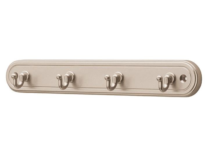 Siro Schlüsselleiste Nickel Matt 4 Haken