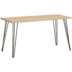 Möbelpartner Schreibtisch »Emmik« 139 cm braun, 139x74x60 cm