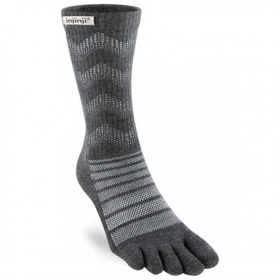Injinji - Outdoor Midweight Crew Wool - Wandersocken 44,5-47 | EU 44,5-47 grau