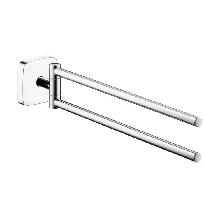 hansgrohe Handtuchhalter PuraVida 41512000 2-teilig, pure chrome