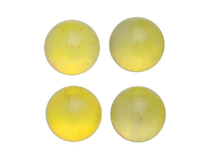 Glorex Deko-Glaskugeln Gelb 200 g