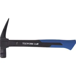 Latthammer Kopf-G.600g m.Magnet geraut schwarz lack.TECWERK