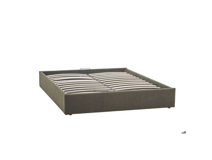 Lit coffre Luna rectangulaire 160x200cm vert