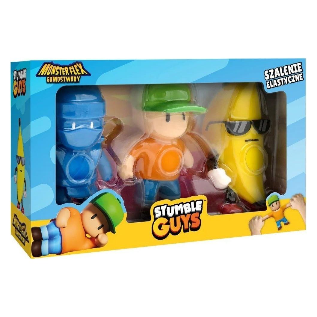 EPEE Gumostwory Stumble Guys 3-pak Mr Stumble Dynamitron Banana Guy 60225 (52858090)