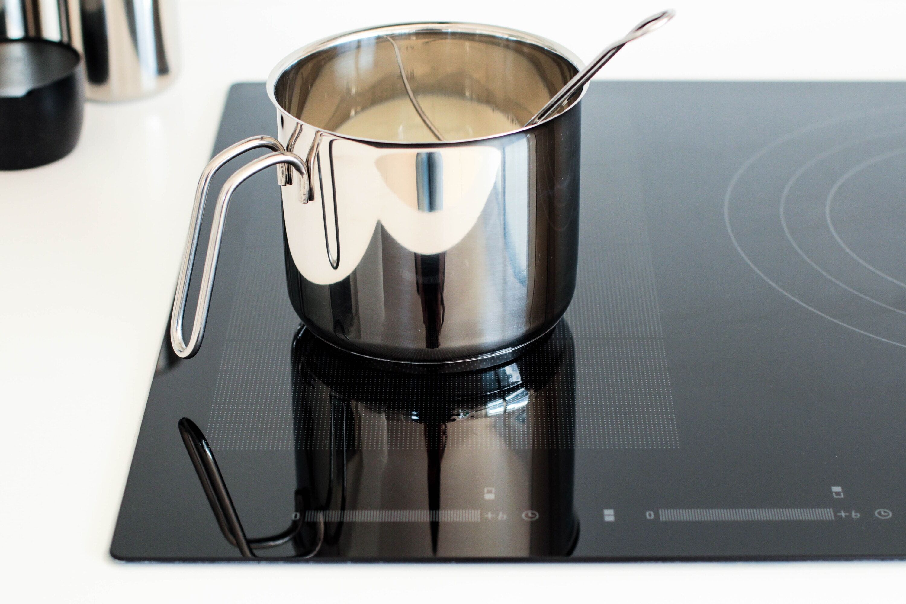 Milchtopf MÄSER "Varuna", silber, Töpfe, Milchtopf