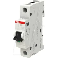 ABB S201-B50 - Leitungsschutzschalter, Char. B, 50 A, 1 polig