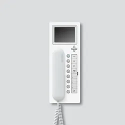 Siedle&Söhne Access Haustelefon Video AHTV 870-0 WH/W