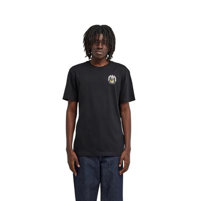 T-Shirt ELEMENT "Timber Flower Pot", Herren, Gr. S, schwarz (flint schwarz), Obermaterial: 100% Baumwolle., Shirts T-Shirt